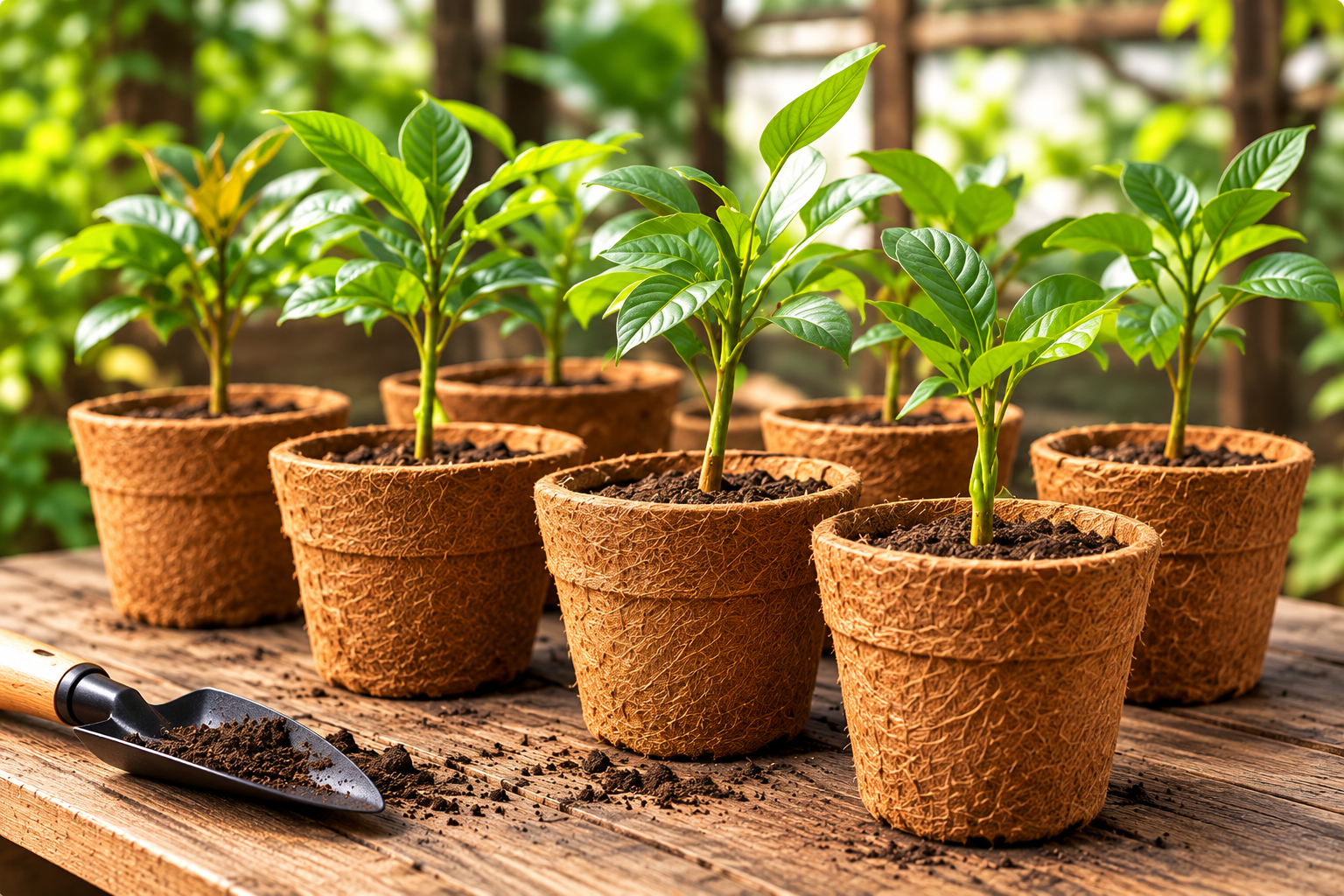 Wide Possibilities Coir Pots