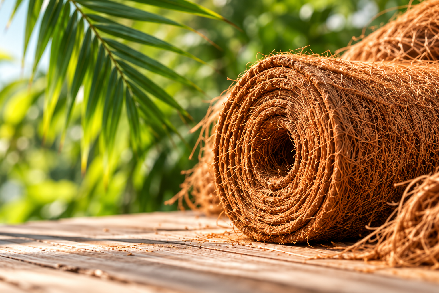 Coir Rolls and Products for Global Markets